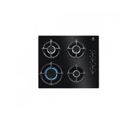 ELECTROLUX KGG6407K - Gasherd - 4 Flammen - W 59 x T 51 cm - 7800 W - Glasbeschichtung - Schwarz