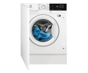 Electrolux EN7F4842OF Machine à laver intégrée à chargement frontal 8 kg 1400 tr/min Programme Rapide Vapeur Moteur Inverter Ecran L Blanc