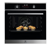 Electrolux EOD6P56X - Four multifonction encastrable 72 L Série 500 SteamBake avec vapeur, nettoyage pyrolytique, ventilé à plusieurs niveaux SurroundCook, écran LED tactile, 670 x 654 x 635 mm Classe