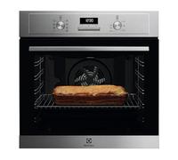 Electrolux EOH3H54X Four électrique à convection, multifonction, Grill intégré, série 300, 7 fonctions, cuisson à plusieurs niveaux, nettoyage AquaClean, 72 L de capacité, inox anti-traces de doigts,