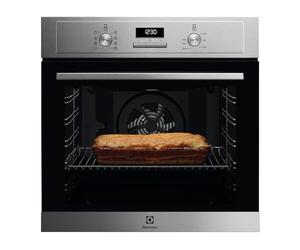 Electrolux EOH3H54X Four électrique à convection, multifonction, Grill intégré, série 300, 7 fonctions, cuisson à plusieurs niveaux, nettoyage AquaClean, 72 L de capacité, inox anti-traces de doigts,