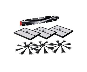 Electrolux ERK2, Kit d’Accessoires Performance pour Aspirateur Robot Pure i9, Ensemble Complet avec 3 Brossettes PowerBrush, 3 Filtres XXL Lavables et 1 Brosse Principale, Nettoyage Précis et Durable