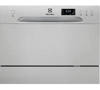 Electrolux ESF2400OS Lave-vaisselle sur pied cm. 55h. 44 - 6 couverts - argent - Classe énergétique: F