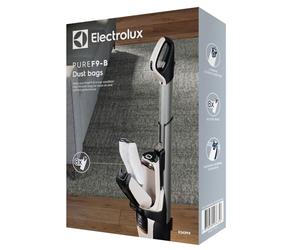 Electrolux ESKPF9 Sacs d'Aspirateur Pure F9-B Allergy Plus, Pack de 8 Sacs Synthétiques Haute Performance, Capacité 1L, Système de Fermeture Hygiénique, Couleur Blanche