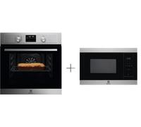 ELECTROLUX - Four multifonction pyrolyse COH4P06BX3 + Micro-ondes encastrable CMS4253TMX