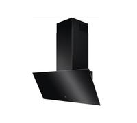 Hotte décorative inclinée 90cm 615m3/h noir Electrolux LFV439K noir G