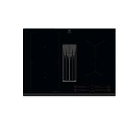 Table de cuisson aspirante induction 68 cm 4 feux 7350 W noir Electrolux KCC73443