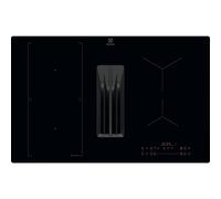 Electrolux KCC83410CK Noir Intégré 80 cm Plaque avec zone à induction 4 zone(s) Hotte intégrée