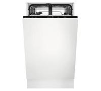Electrolux KEAD2100L Lave-vaisselle Encastrable | Classe énergétique F | 45 cm, 9 couverts, Noir