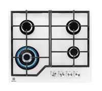 Electrolux KGG64362W Table de Cuisson 60 CM La Gaz 4 Brûleurs Blanc