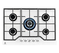 Electrolux KGG75362W Table de Cuisson La Gaz 5 Feux 75 CM Blanc
