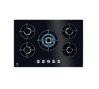 Electrolux KGG75372K Piano Cuisson Gaz 75 cm Noir 5 Foyers 9 Niveaux