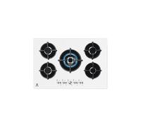 Electrolux KGG7537W Blanc Encastrable 74 cm Gaz 5 Brûleurs