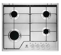 ELECTROLUX KGS6424SX Table de Cuisson Encastrable 4 Brûleurs La Gaz 60 CM Inox