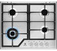 Electrolux KGS6436SX Table de cuisson en acier inoxydable Intégré gaz 4 brûleurs