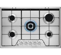 ELECTROLUX KGS7534SX Cuisinière À Gaz 5 Brûleurs 75CM Profil Épuré Inox