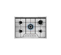 Electrolux Table de cuisson à gaz KGS 7534 SX 5 brûleurs Finition inoxydable 75 cm