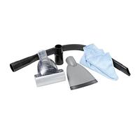Electrolux KIT09B Kit d'extension (mini turbo, buse plate, chiffon en microfibre, suceur crevasse flexible, idéal pour les personnes allergiques et les propriétaires d'animaux domestiques, aspirateurs
