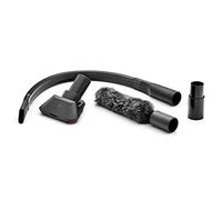 Electrolux KIT09C Kit Auto & Maison Complet, Accessoire d’Aspirateur pour Poils d’Animaux, Nettoyage Sûr sans Rayures, Suceur Flexible et Brosse Multi-Usages, Couleur Noire