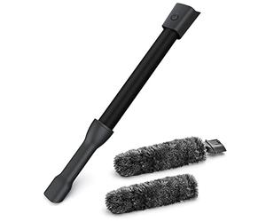Electrolux KIT21, Kit d'Accessoires, Brosse Flexible, Embout Antirayures, Housse Lavable, Technologie de Nettoyage en Profondeur, Accès Difficiles, sans Batterie, Capacité Optimale, Noir et Argent