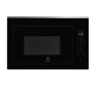 ELECTROLUX - KMFD263TEX SÉRIE 800 FLEX TouchOpen - Micro-ondes tout intégrable - Noir et inox anti-trace - 26L - 900W - Gril 800W