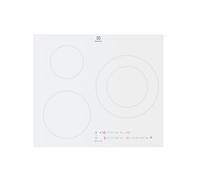 La table de cuisson à induction 59cm 3 feux 7350w Electrolux LIT60342CW/1 blanc