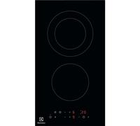 Electrolux LHR3233CK - Vitrocéramique - 2 plaques de cuisson - Niche - largeur : 27 cm - profondeur : 49 cm - sans cadre - noir Noir G