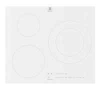 Electrolux - Table de cuisson à induction LIT60342CW - 3 plaques - 56 x 49 cm - blanc - bord droit