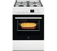 Electrolux LKK640200W Cuisinière à gaz avec four électrique Blanc 60 x 60 cm
