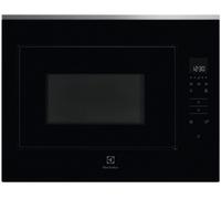 electrolux micro-ondes encastrable 26l 900w noir/inox kmfe264tex série 800