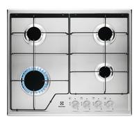Electrolux Plaque de cuisson Gaz Série 600 Slim line 60 cm KGS6424SX