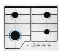 Electrolux Table de cuisson gaz KGS6424W encastrable 60 cm Blanc