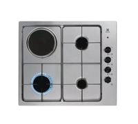 Electrolux Plaque de cuisson mixte 60cm 4 feux acier inox - EGL62821OX