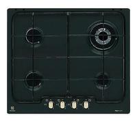 ELECTROLUX PN640RUV Table De Cuisson 60 CM 4 Brûleurs Noir Ligne Rustique