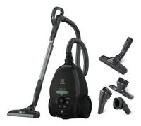 Electrolux Pure D8, Aspirateur Traineau avec Sac, Incroyablement Silencieux, 57dB, Multi Surfaces, Puissance Automatique Intelligente, PD82, Noir