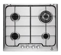 ELECTROLUX PX640UV Table de Cuisson 60 CM 4 Feux Inox 1 Brûleur Triple Couronne