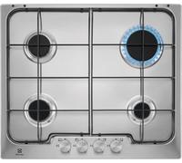 Electrolux Plaque de cuisson gaz encastrable PX640XV 4 brûleurs 60 cm Inox