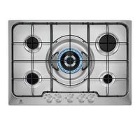 Electrolux PX750UV Acier inoxydable Intégré 75 cm Gaz 5 zones