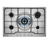 Electrolux PX750UV Acier inoxydable Intégré 75 cm Gaz 5 zones