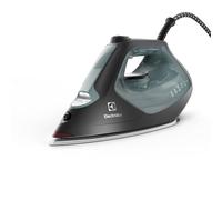Electrolux Refine 700 Fer à Repasser E7SI2-6OG, Programme Personnalisé, Éclairage Avant, Semelle RESILIUM Ski 500 Anti-rayures, 2600W, Jet de Vapeur 230 g/min, Cordon Mouvement à 360°, Vert Océan