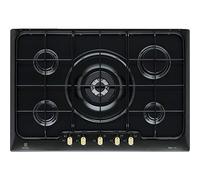 Electrolux Rex PN 750 RUV Plateau de cuisson à gaz Finition noire en fonte 75 cm