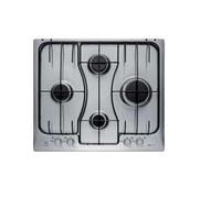Electrolux Cuisinière à gaz RGG 6242 LOX – Intégrée, Noir, plaque de cuisson acier inoxydable
