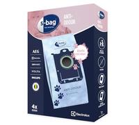 Electrolux Sacs à Poussière s-bag Anti-Allergy, E203B, Filtration Avancée, Capacité de 3,5 Litres, Matériau Synthétique Anti-Allergène, Fermeture Hygiénique, Compatibilité Universelle, Pack de 4