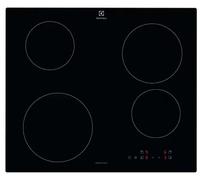 Electrolux Série 300 Plateau de cuisson à induction 4 feux à encastrer, EIB60424CK, commandes SliderTouch, 60 cm, 590 x 520 mm, noir