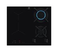 Electrolux Serie 300 KDI640713K Table de cuisson mixte induction et gaz Noir - 4 foyers