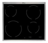 ELECTROLUX Série 300 KT6400X Plaque De Cuisson Radiant 60Cm 4 Zones