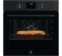 Four encastrable multifonction aquaclean - ELECTROLUX - EOF3H40TH - Pure black - Porte ventilée 2 verres - 59,4 x 59,4 x 56,8 cm