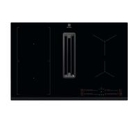 Electrolux Table de cuisson aspirante induction 78cm 4 feux 7350w noir - KCC83443