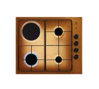 Electrolux Table de cuisson mixte EGL62821OT 60 cm 4 feux marron G