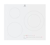 Electrolux Table de cuisson à induction LIT60342CW/1 59 cm 3 feux 7 350 W blanc G